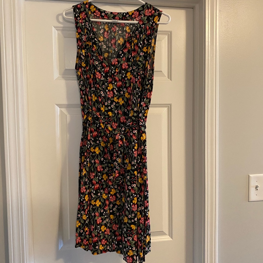 Old Navy 1X sleeveless floral dress